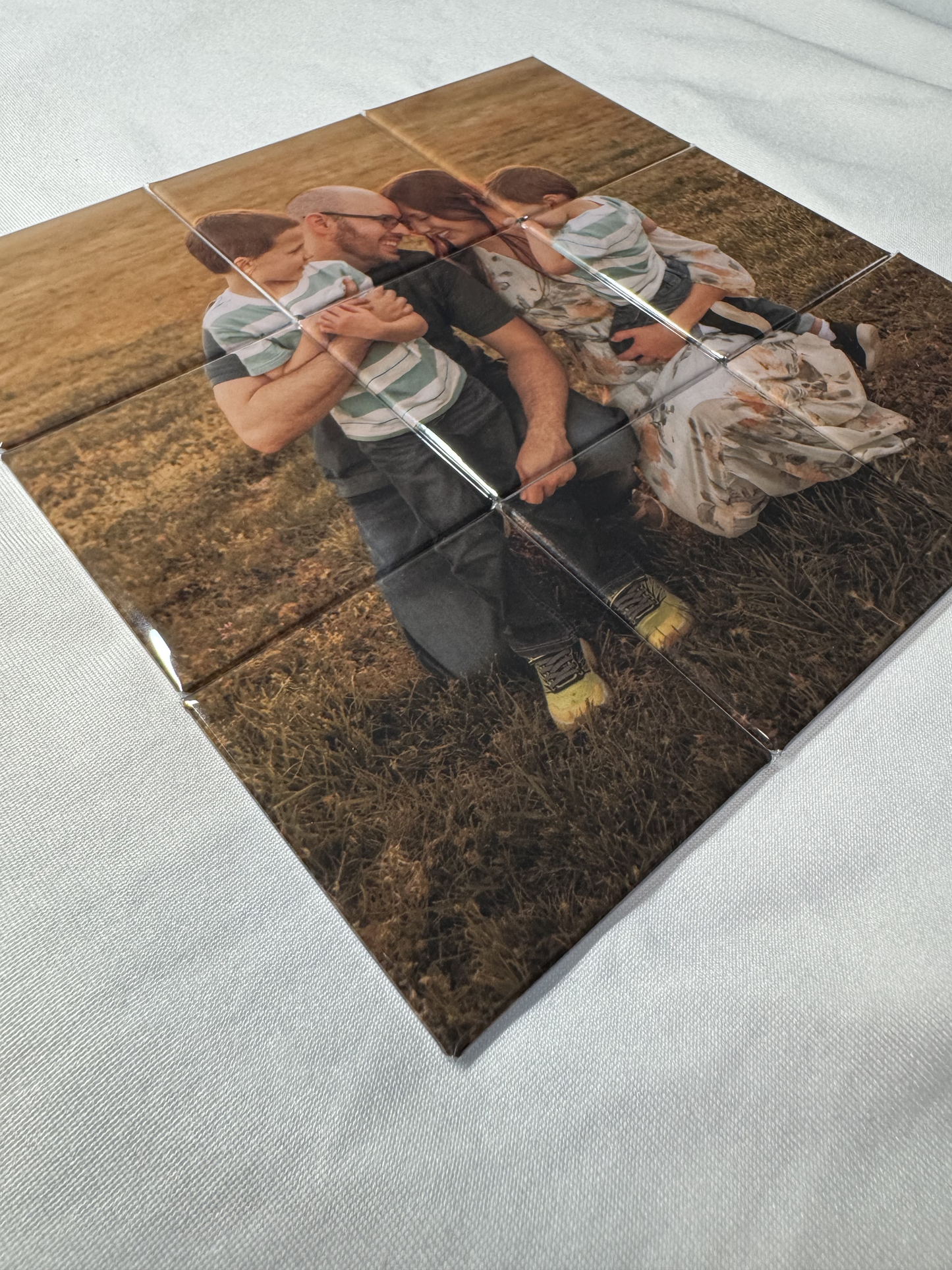 Custom Photo Magnet Puzzle: 9-piece 2x2 inch Square Magnets