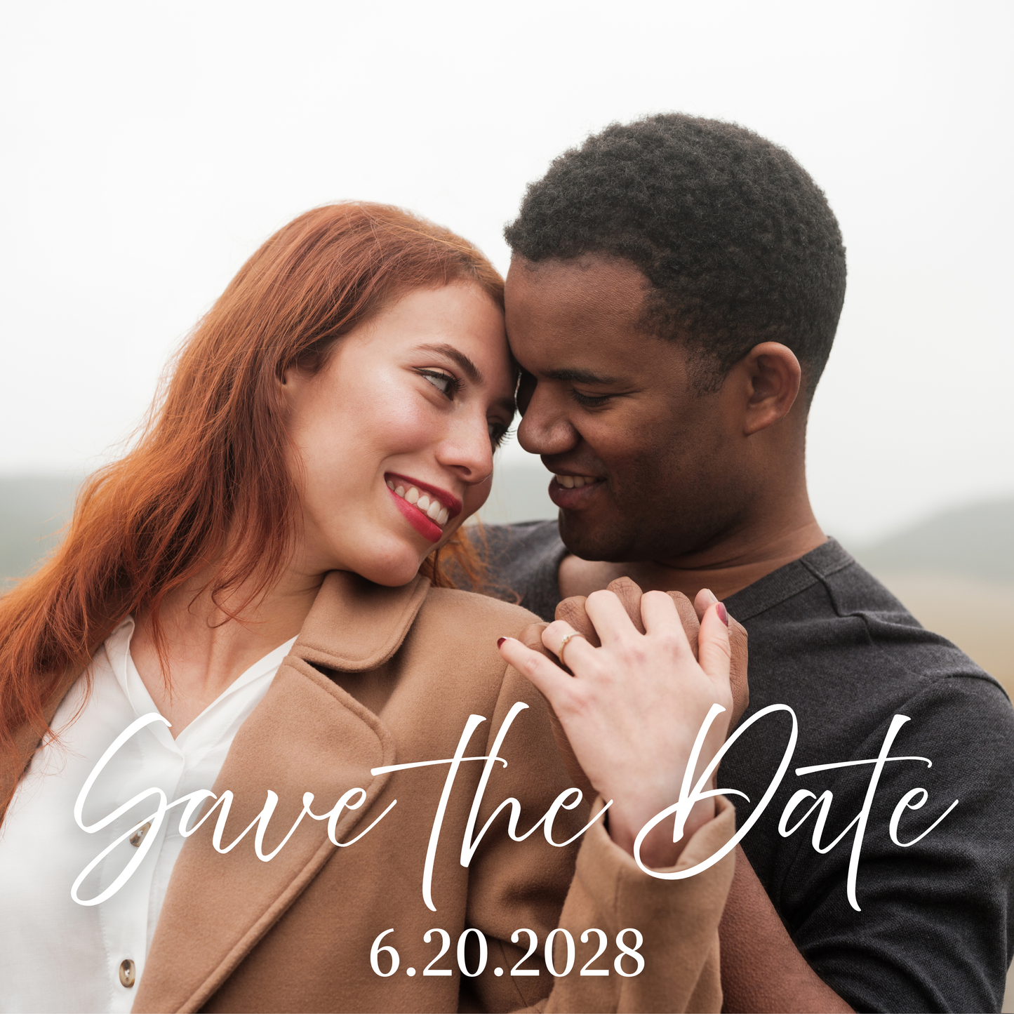 Save the Date Custom Photo Magnets