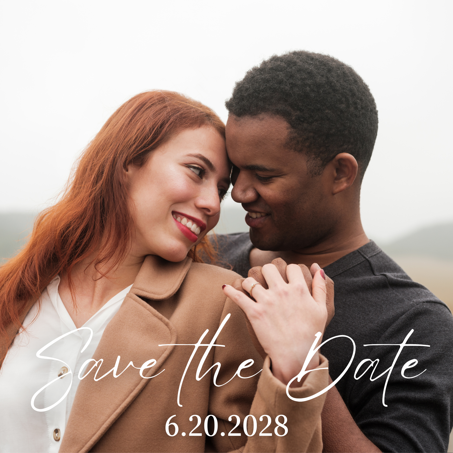 Save the Date Custom Photo Magnets