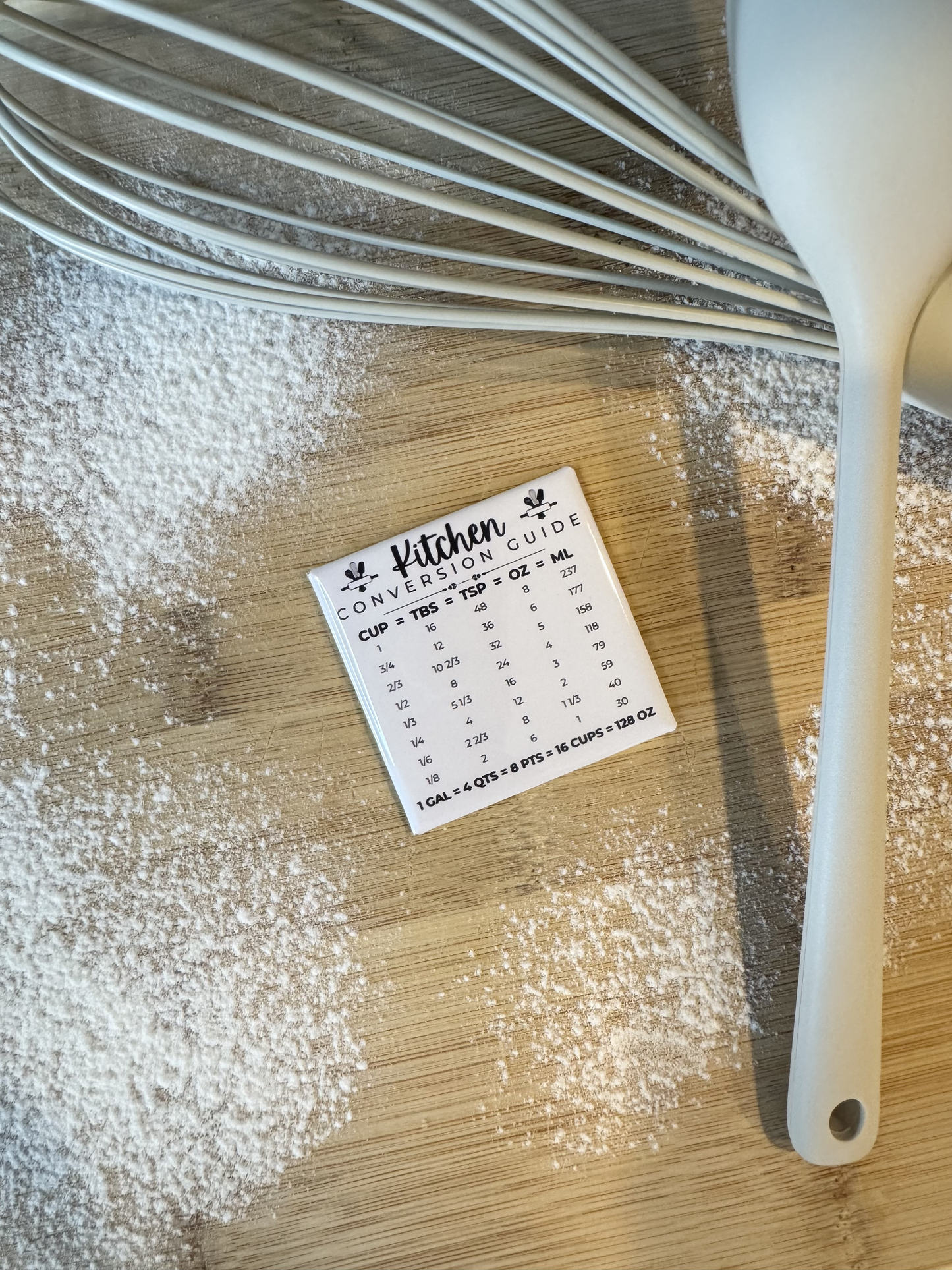 Kitchen Conversion Chart Magnet